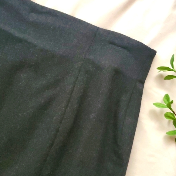 Anne Klein charcoal wool pencil skirt sz 10 [876] - Picture 3 of 6